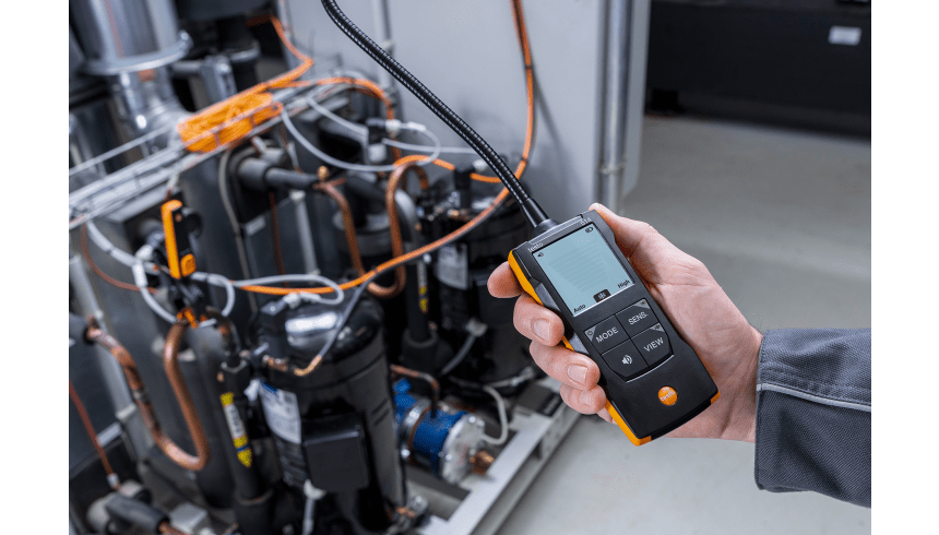 Testo 514 - Detektor úniku chladív - Citlivosť 3 g/rok